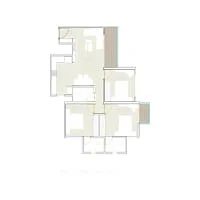 City One Vieorra Kiwale 3 BHK Floor Plan Image